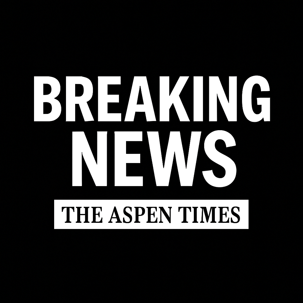 Leadville wildfire column visible from Pitkin County