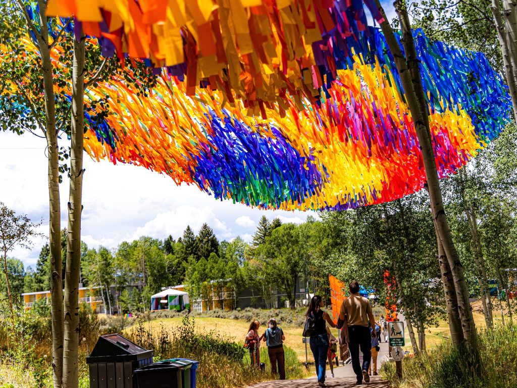 Temporary art installations engage the senses at Aspen Ideas festivals