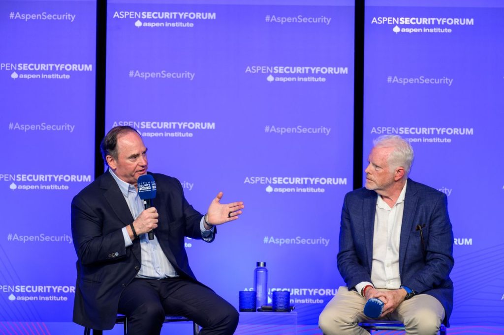 John Phelan speaks on his 13 months as Navy secretary at Aspen Security Forum