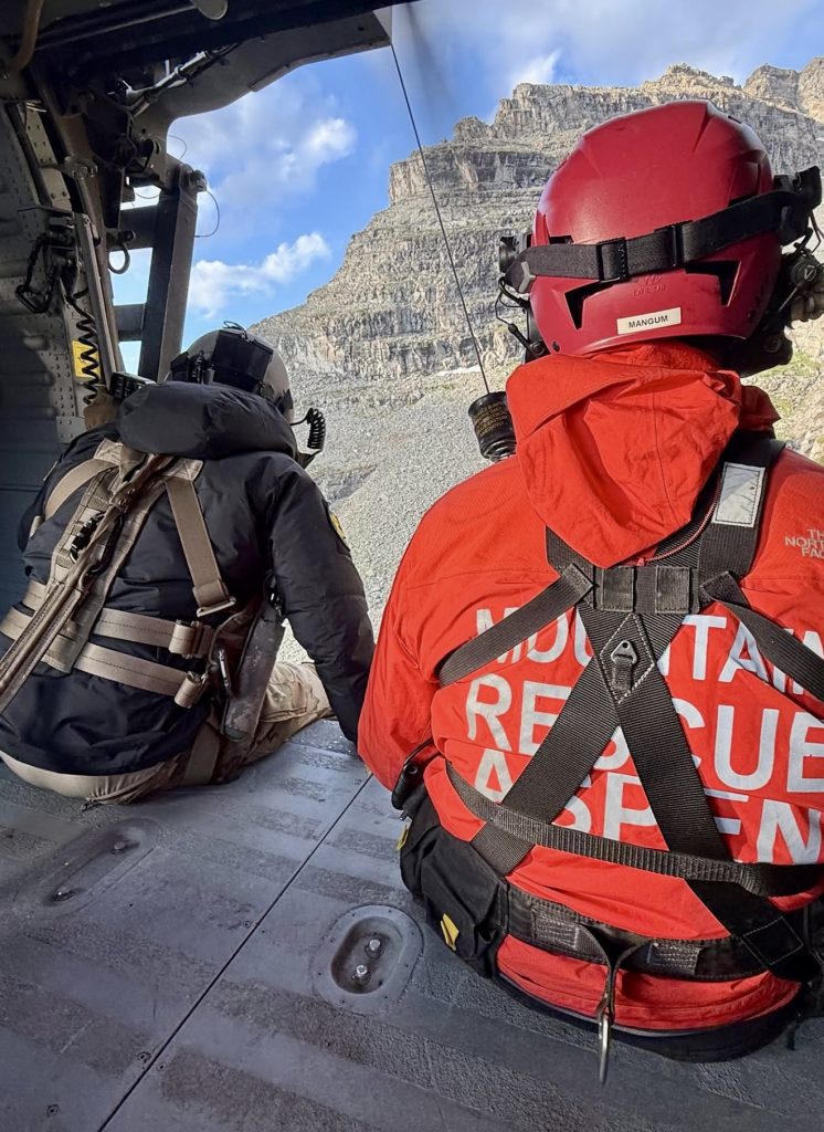 Hiker rescued by helicopter from Maroon Peak