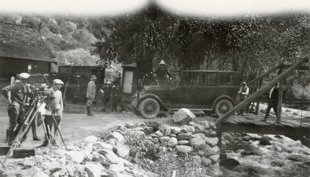 Glenwood Springs Historical Society archive: Grizzly Creek becomes a movie set