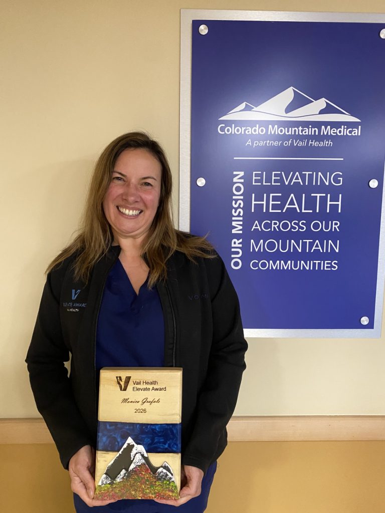 Colorado Mountain Medical physician honored as recipient of Vail Elevate Award