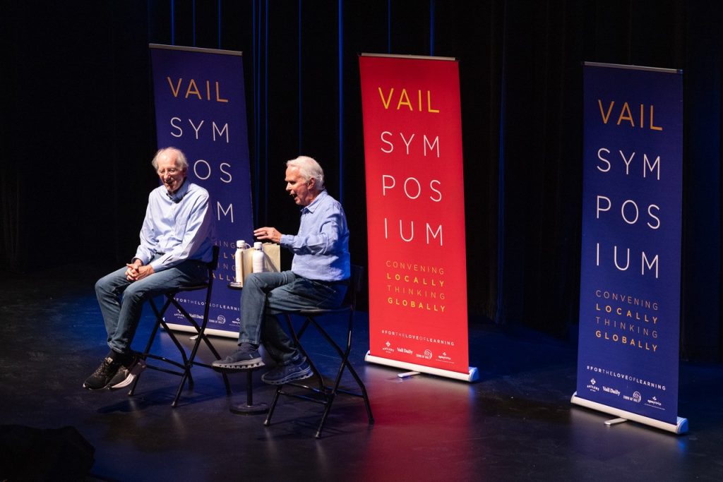 Ambassador Dennis Ross takes the stage at Vail Mountain School to answer the hard questions on Iran, the Middle East and diplomacy.